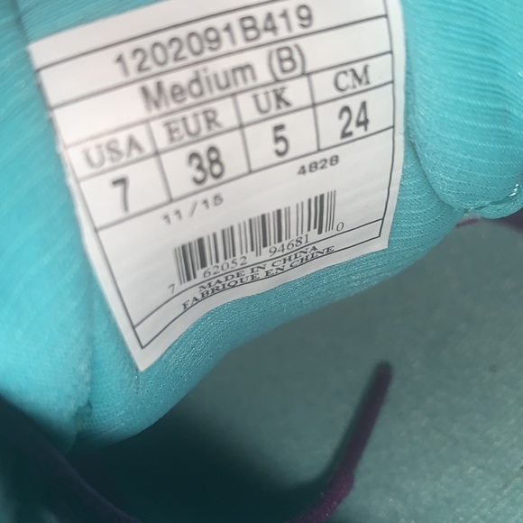 BROOKS Transcend 3 guide rails super DNA athletic shoes Size 7 - Picture 5 of 11